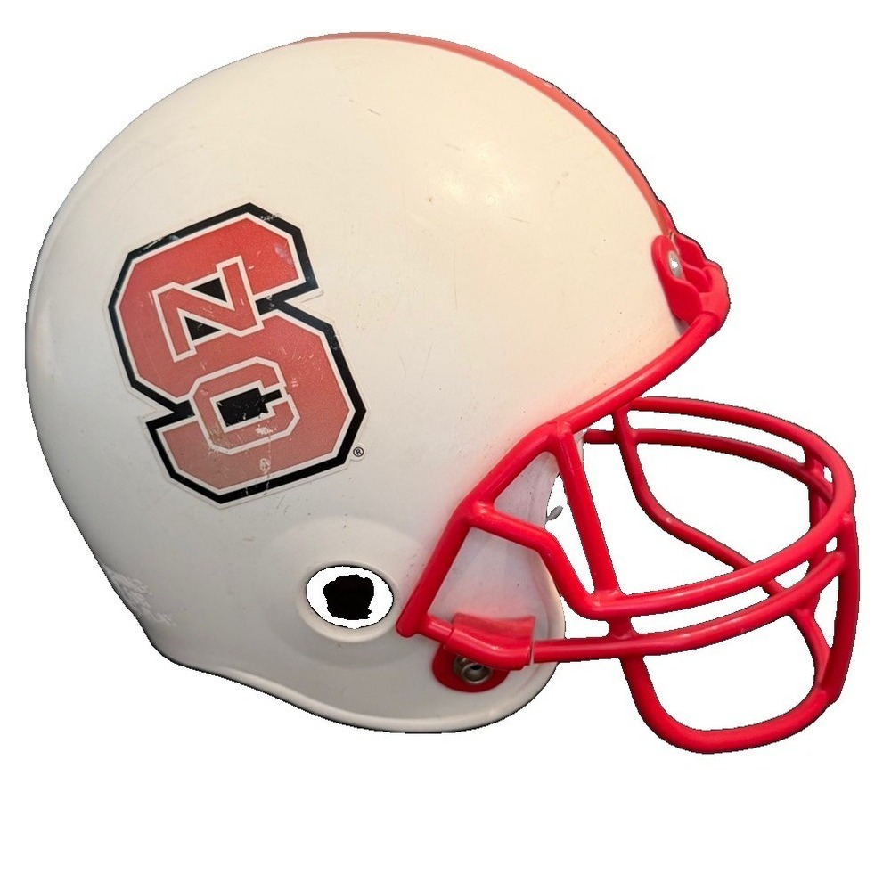 NC State Wolfpack Decorative Football Helmet‎ Desk Decor College Sports NCAA